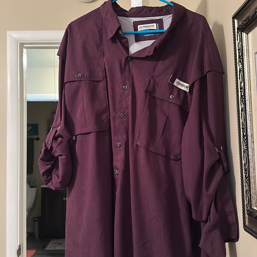 Magellan long sleeve Fishing Shirt 3XL, dry fit